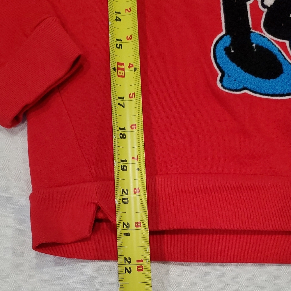 Disney Red Sweatshirt - Picture 6 of 12